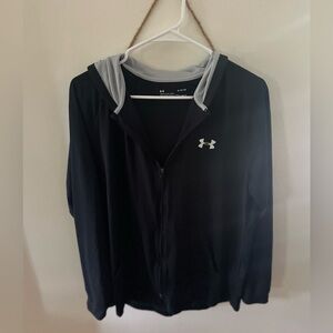 Under Armour heatgear hooded zip up